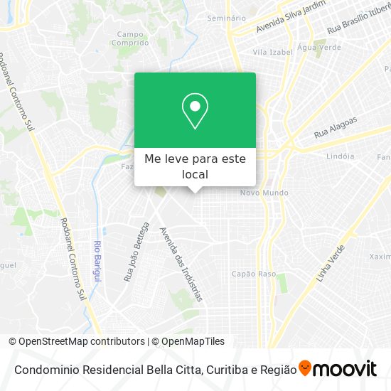 Condominio Residencial Bella Citta mapa