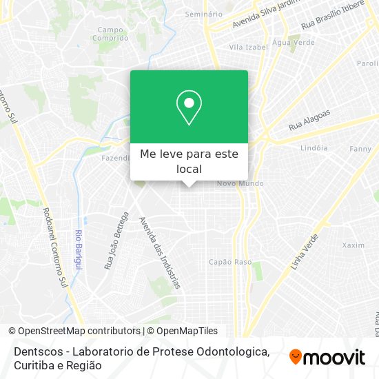 Dentscos - Laboratorio de Protese Odontologica mapa