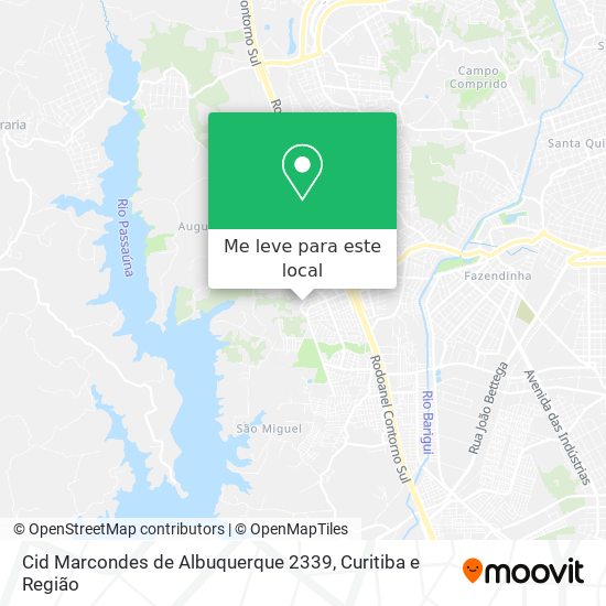 Cid Marcondes de Albuquerque 2339 mapa