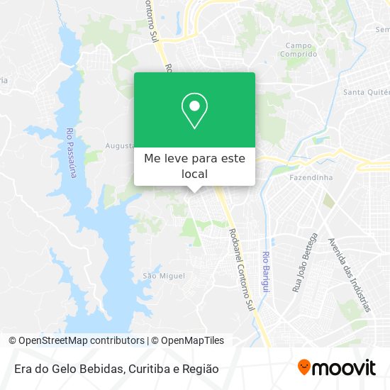 Era do Gelo Bebidas mapa