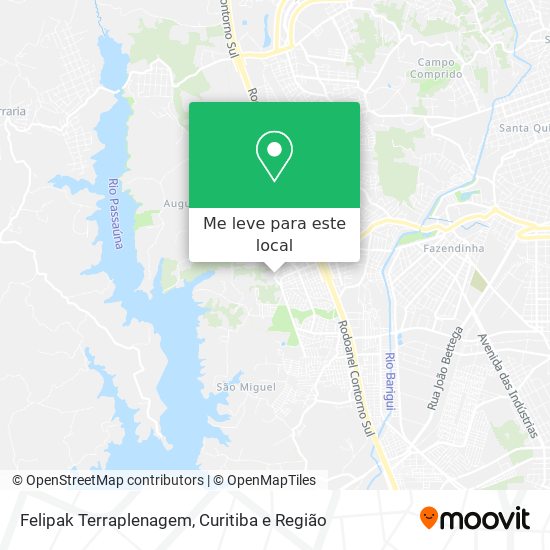 Felipak Terraplenagem mapa