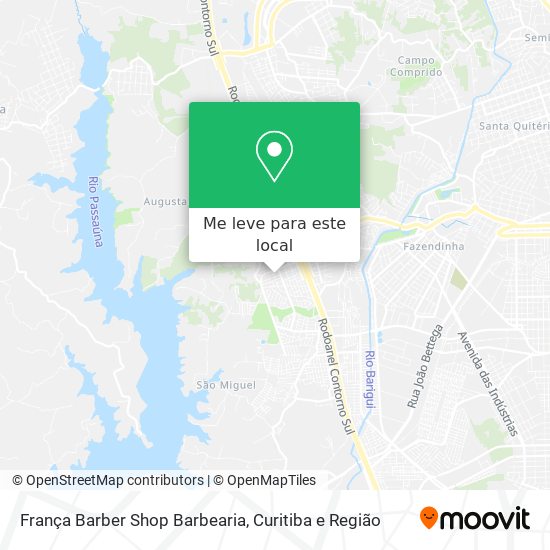 França Barber Shop Barbearia mapa