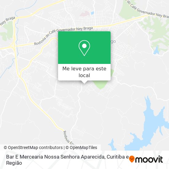 Bar E Mercearia Nossa Senhora Aparecida mapa