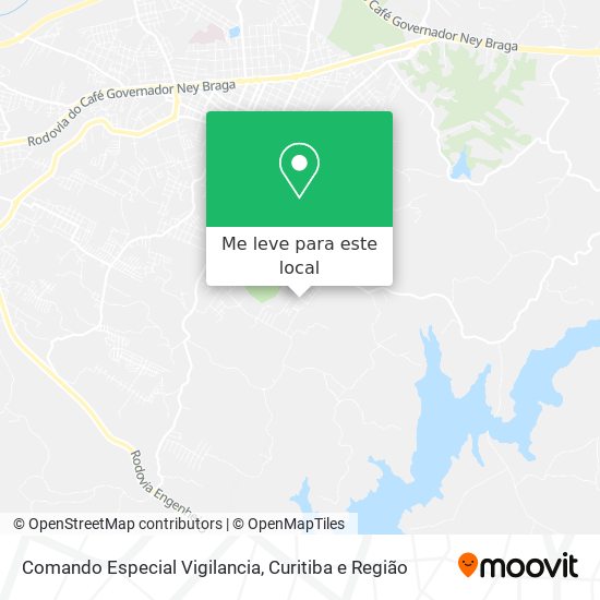 Comando Especial Vigilancia mapa