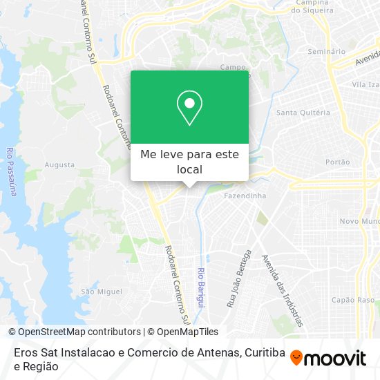 Eros Sat Instalacao e Comercio de Antenas mapa