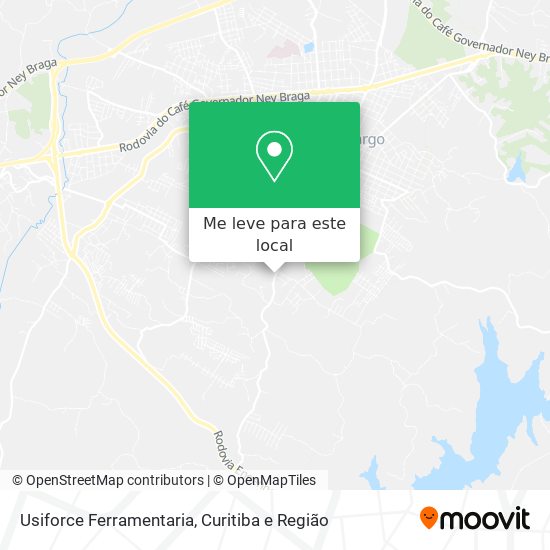 Usiforce Ferramentaria mapa