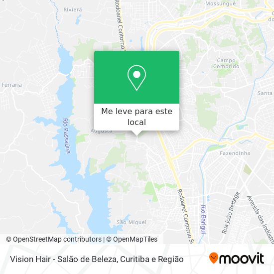 Vision Hair - Salão de Beleza mapa