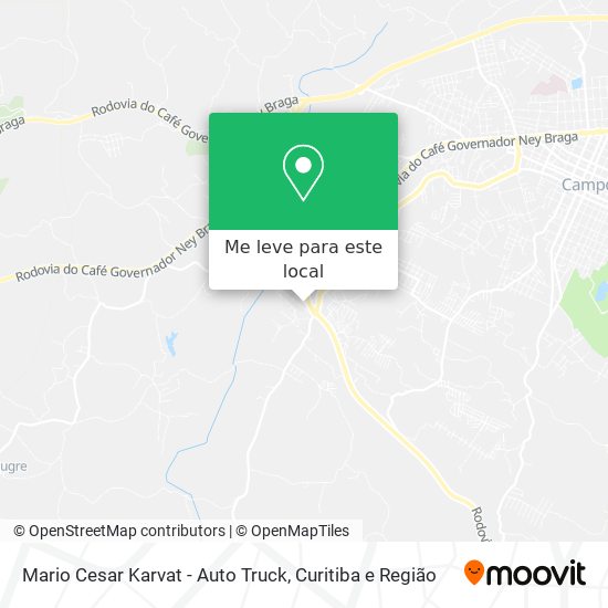 Mario Cesar Karvat - Auto Truck mapa