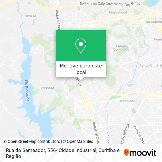 Rua do Semeador, 556- Cidade Industrial mapa