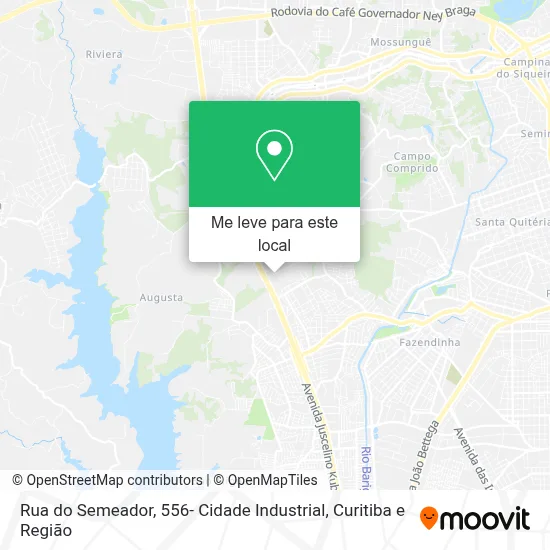 Rua do Semeador, 556- Cidade Industrial mapa