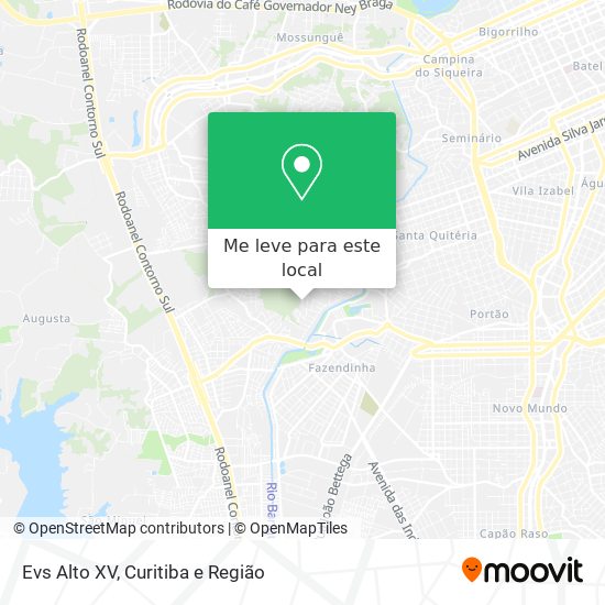 Evs Alto XV mapa