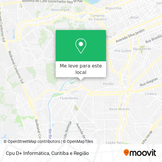 Cpu D+ Informática mapa