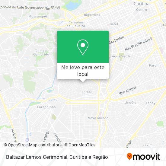Baltazar Lemos Cerimonial mapa