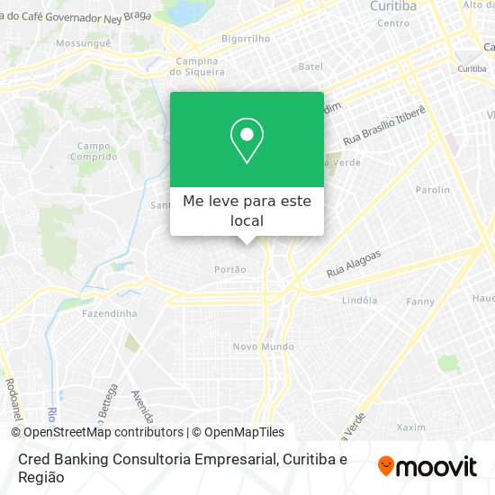 Cred Banking Consultoria Empresarial mapa