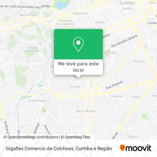 Gigaflex Comercio de Colchoes mapa