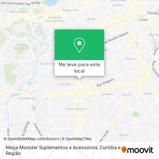 Mega Monster Suplementos e Acessórios mapa