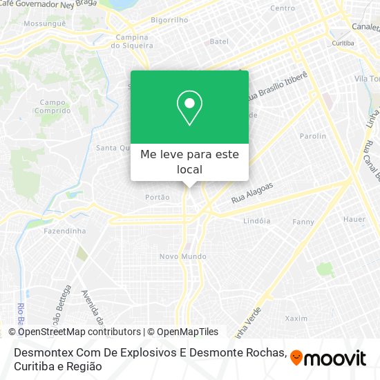 Desmontex Com De Explosivos E Desmonte Rochas mapa