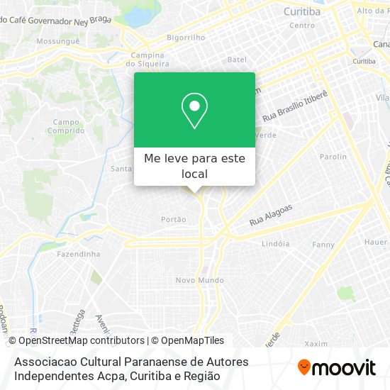 Associacao Cultural Paranaense de Autores Independentes Acpa mapa