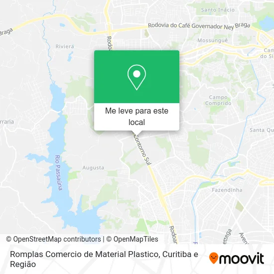Romplas Comercio de Material Plastico mapa