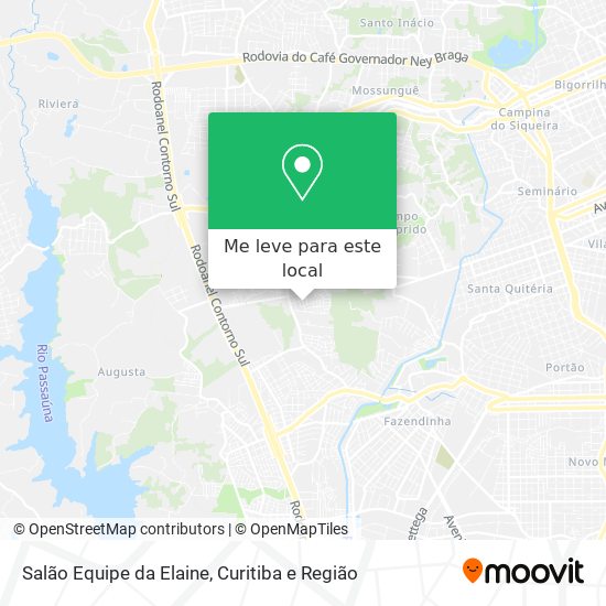 Salão Equipe da Elaine mapa