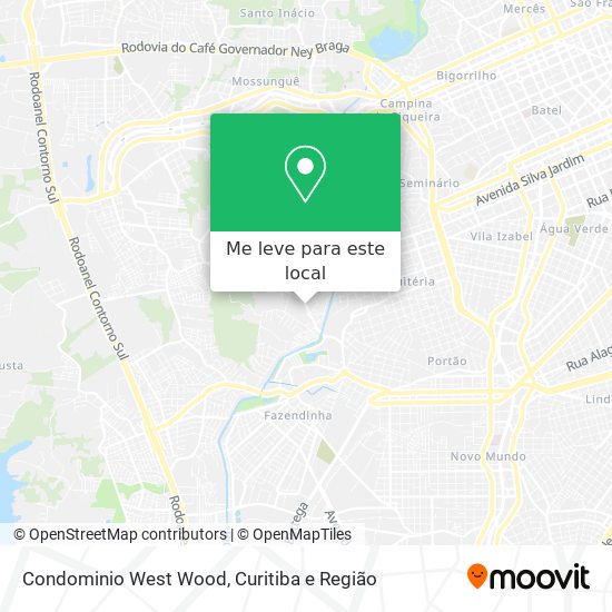Condominio West Wood mapa