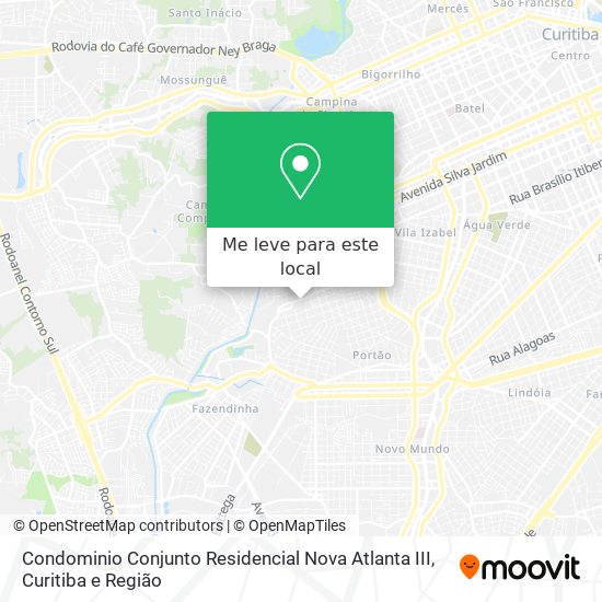 Condominio Conjunto Residencial Nova Atlanta III mapa