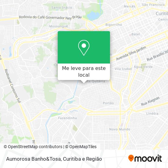 Aumorosa Banho&Tosa mapa