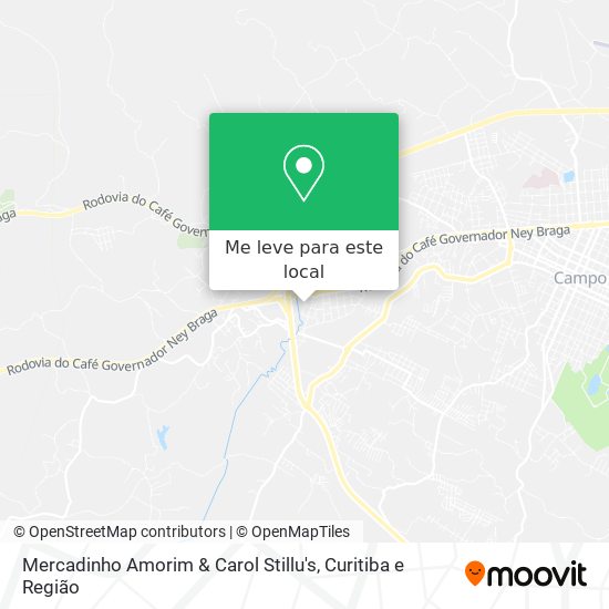 Mercadinho Amorim & Carol Stillu's mapa