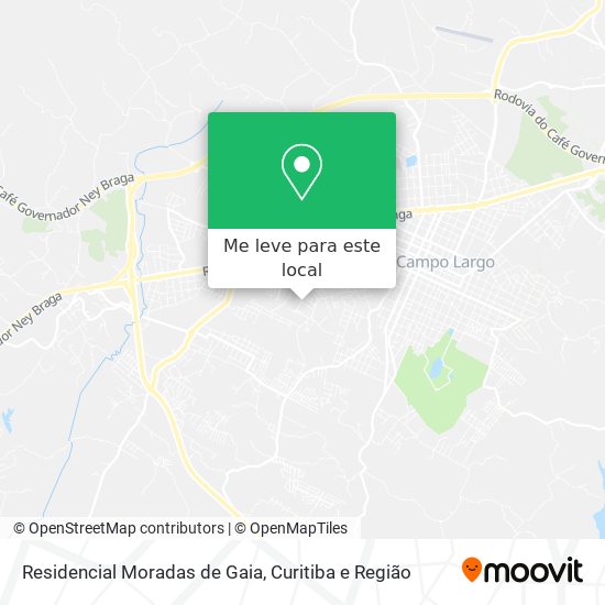 Residencial Moradas de Gaia mapa