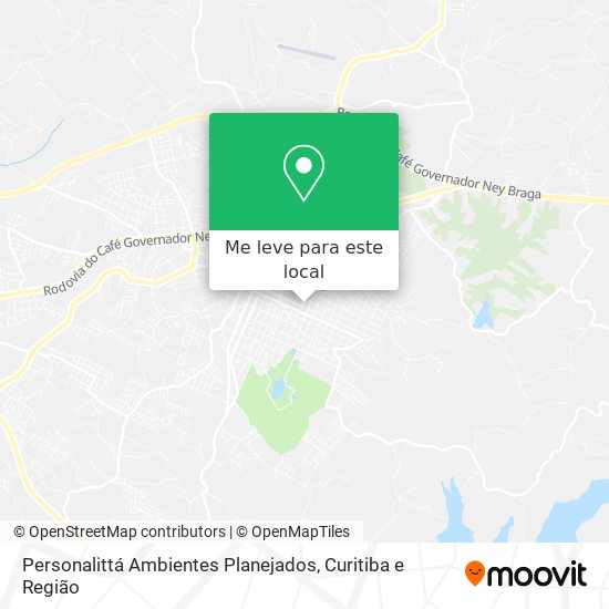 Personalittá Ambientes Planejados mapa