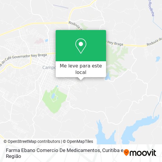 Farma Ebano Comercio De Medicamentos mapa