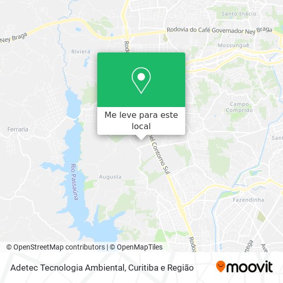 Adetec Tecnologia Ambiental mapa