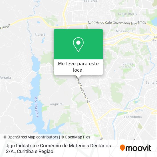 Jjgc Indústria e Comércio de Materiais Dentários S / A. mapa