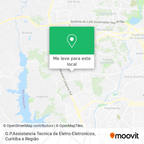 G.P.Assistencia Tecnica de Eletro-Eletronicos mapa