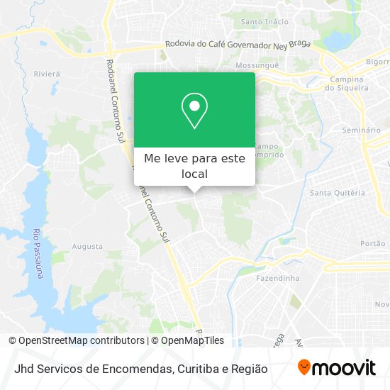 Jhd Servicos de Encomendas mapa
