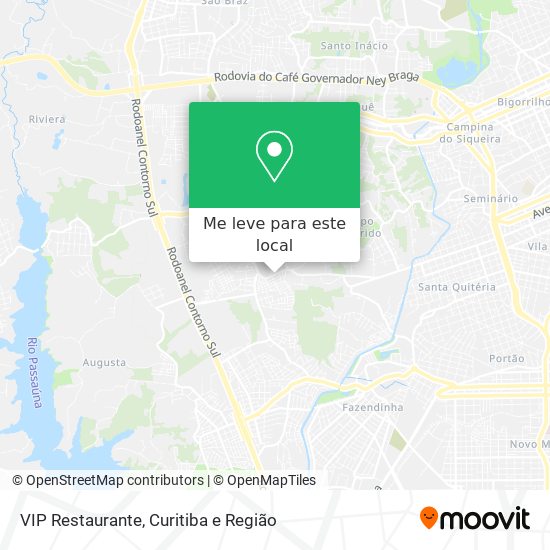 VIP Restaurante mapa