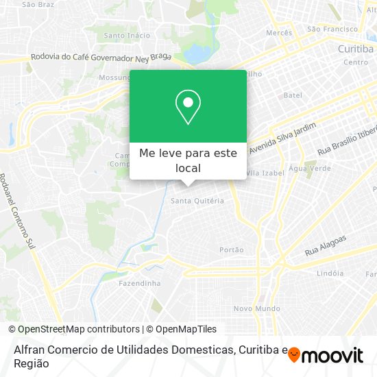 Alfran Comercio de Utilidades Domesticas mapa