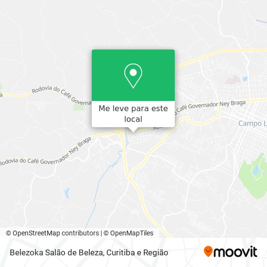Belezoka Salão de Beleza mapa
