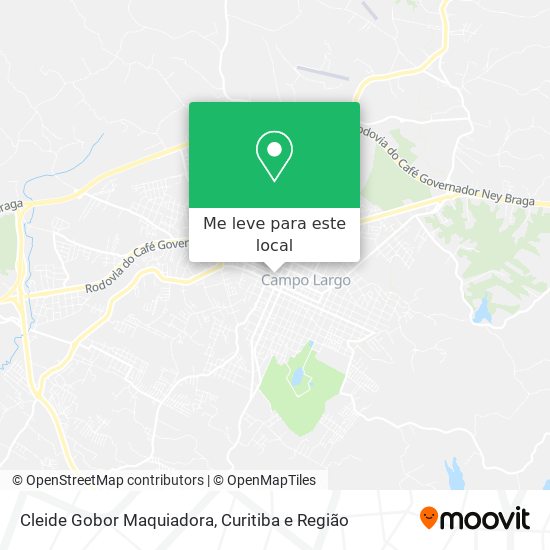 Cleide Gobor Maquiadora mapa