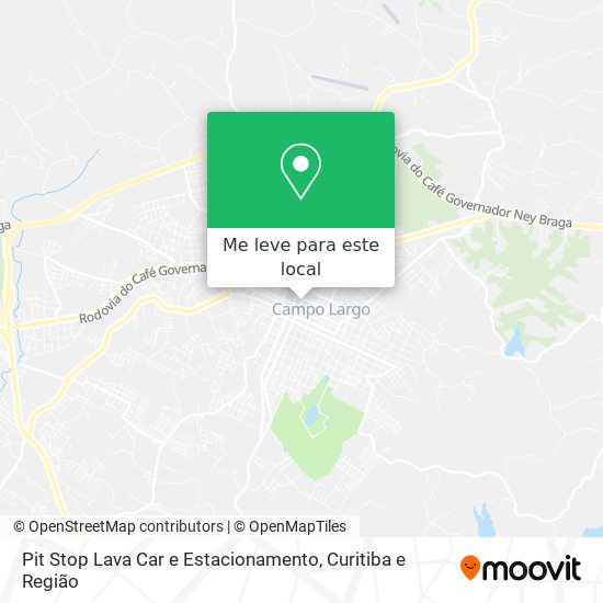 Pit Stop Lava Car e Estacionamento mapa