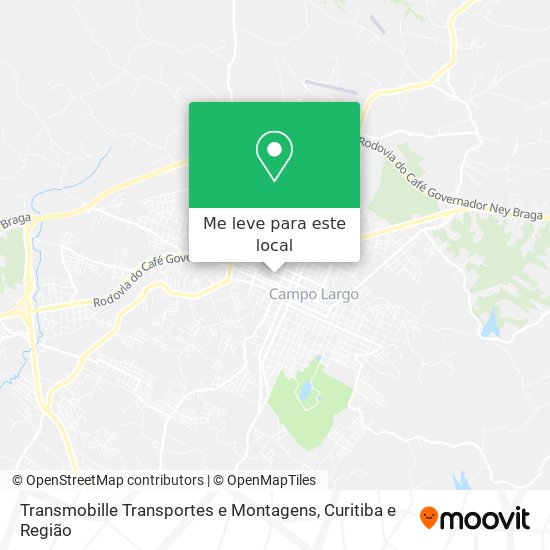 Transmobille Transportes e Montagens mapa