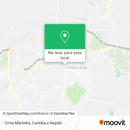 Cmei Mariinha mapa