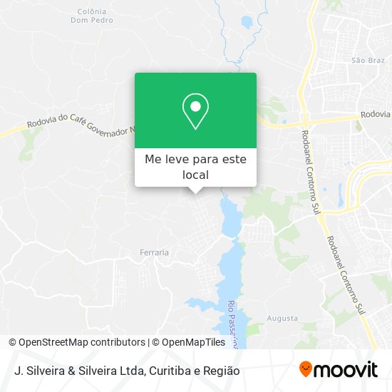 J. Silveira & Silveira Ltda mapa