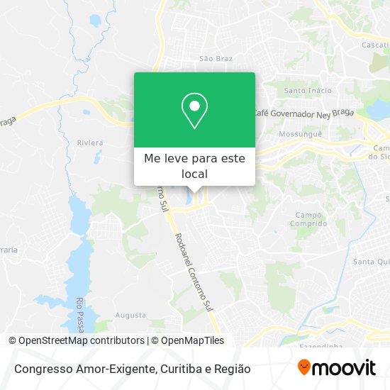 Congresso Amor-Exigente mapa