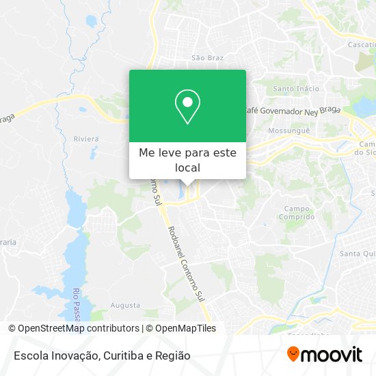 Escola Inovação mapa