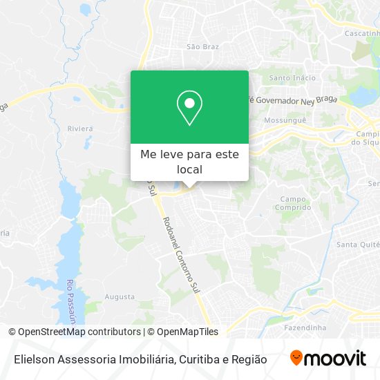 Elielson Assessoria Imobiliária mapa