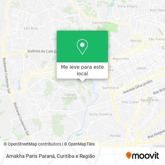 Amakha Paris Paraná mapa