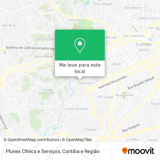 Plunes Clínica e Serviços mapa