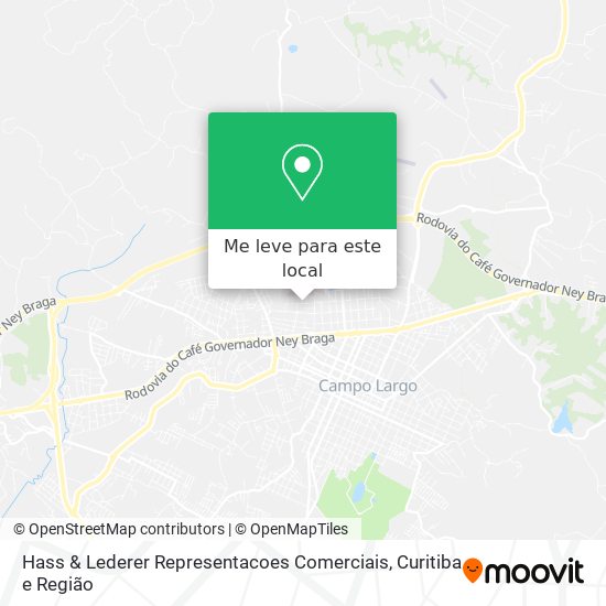 Hass & Lederer Representacoes Comerciais mapa