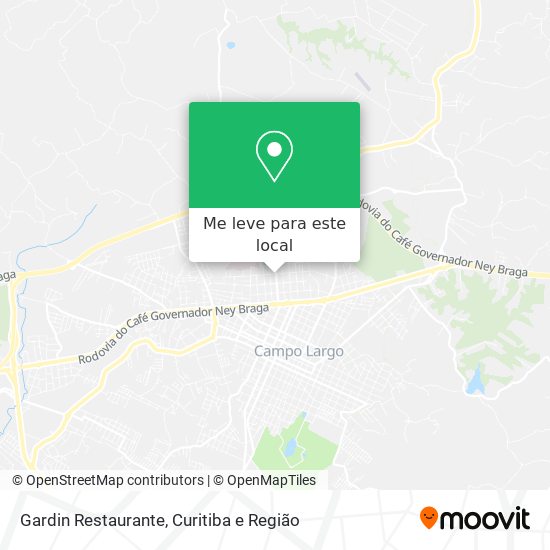 Gardin Restaurante mapa